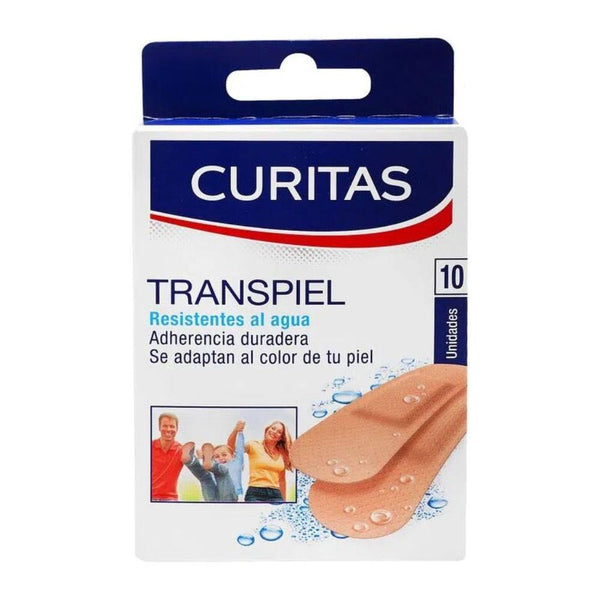 Curitas tranpiel 10 piezas