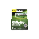 Gillette mach3 sensitive 2 cartuchos