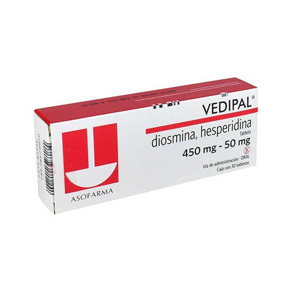 Vedipal 450mg-50mg 30 tabletas