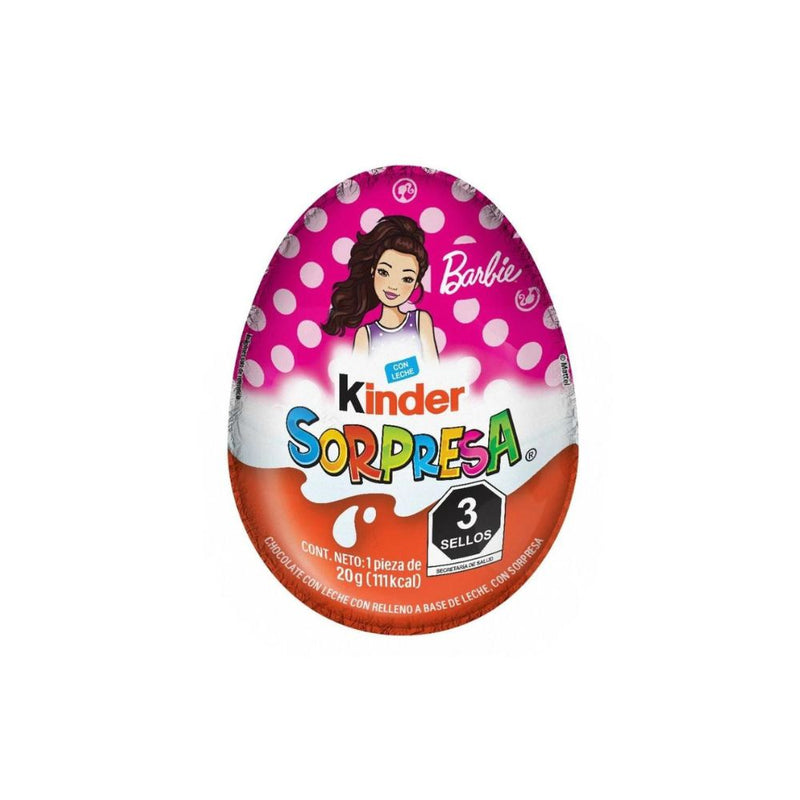 KINDER SORPRESA BARBIE IND