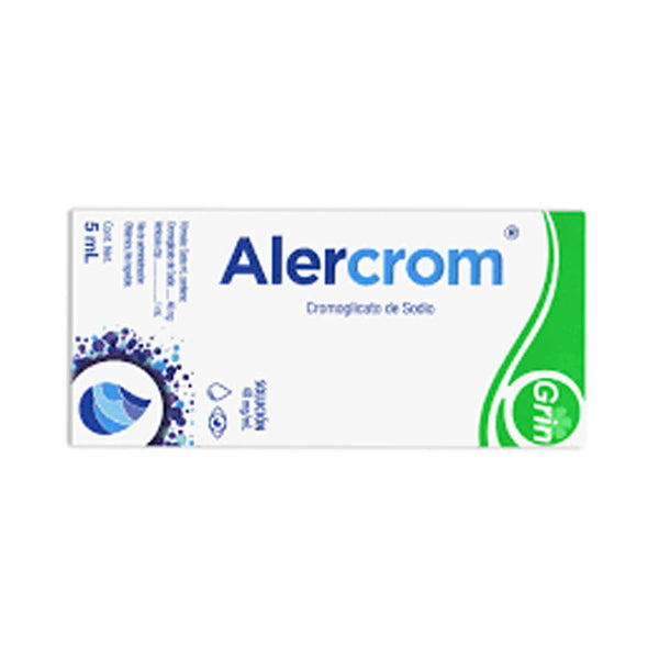 Alercrom solucion gotas 4% 5ml