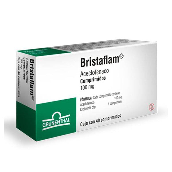 Bristaflam 40 comprimidos 100mg