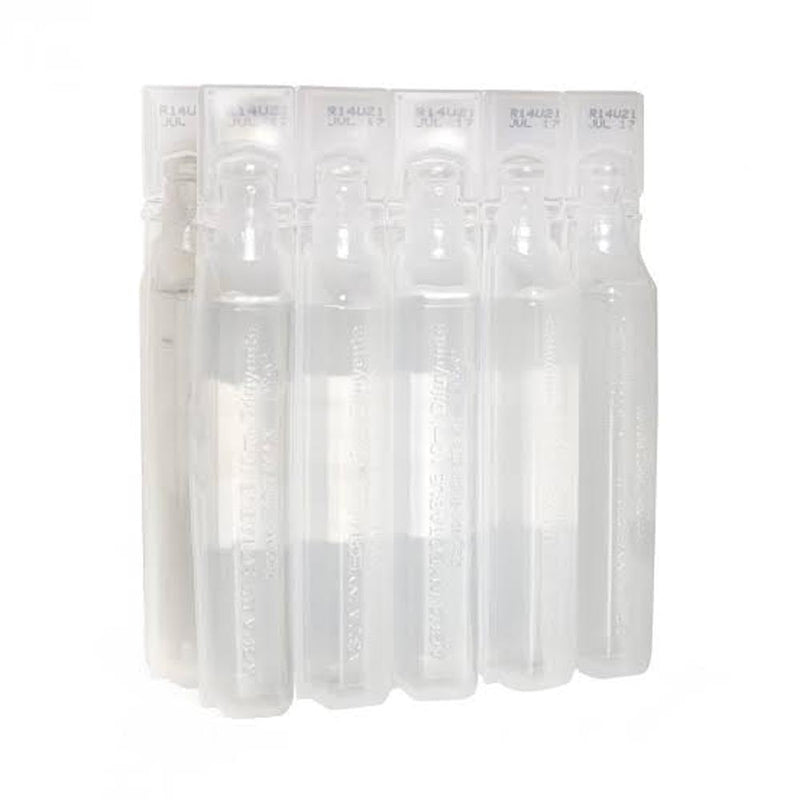 Agua inyectable 10 ml
