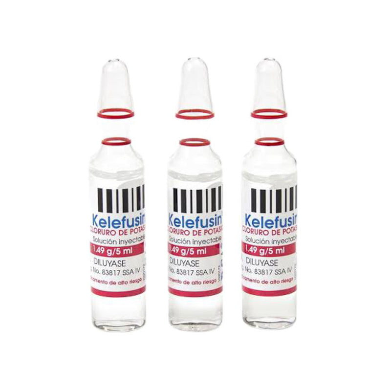 Kelefusin cloru-pota 5ml pisa