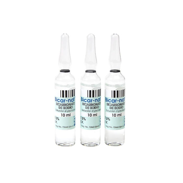 Bicar-nat 7.5% pisa 10ml ampolletas